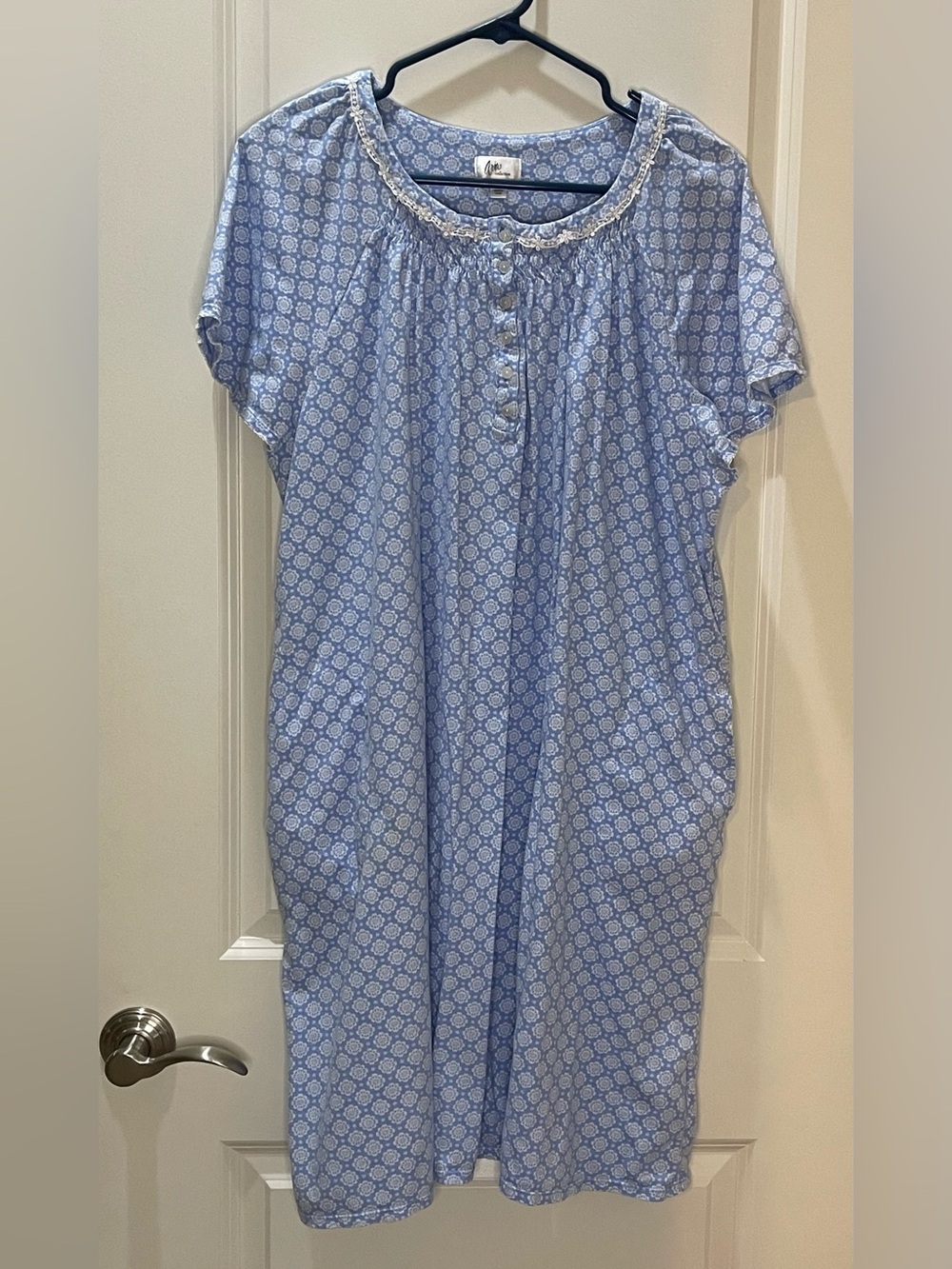 Aria Nightgown with Pockets Lightweight 2X